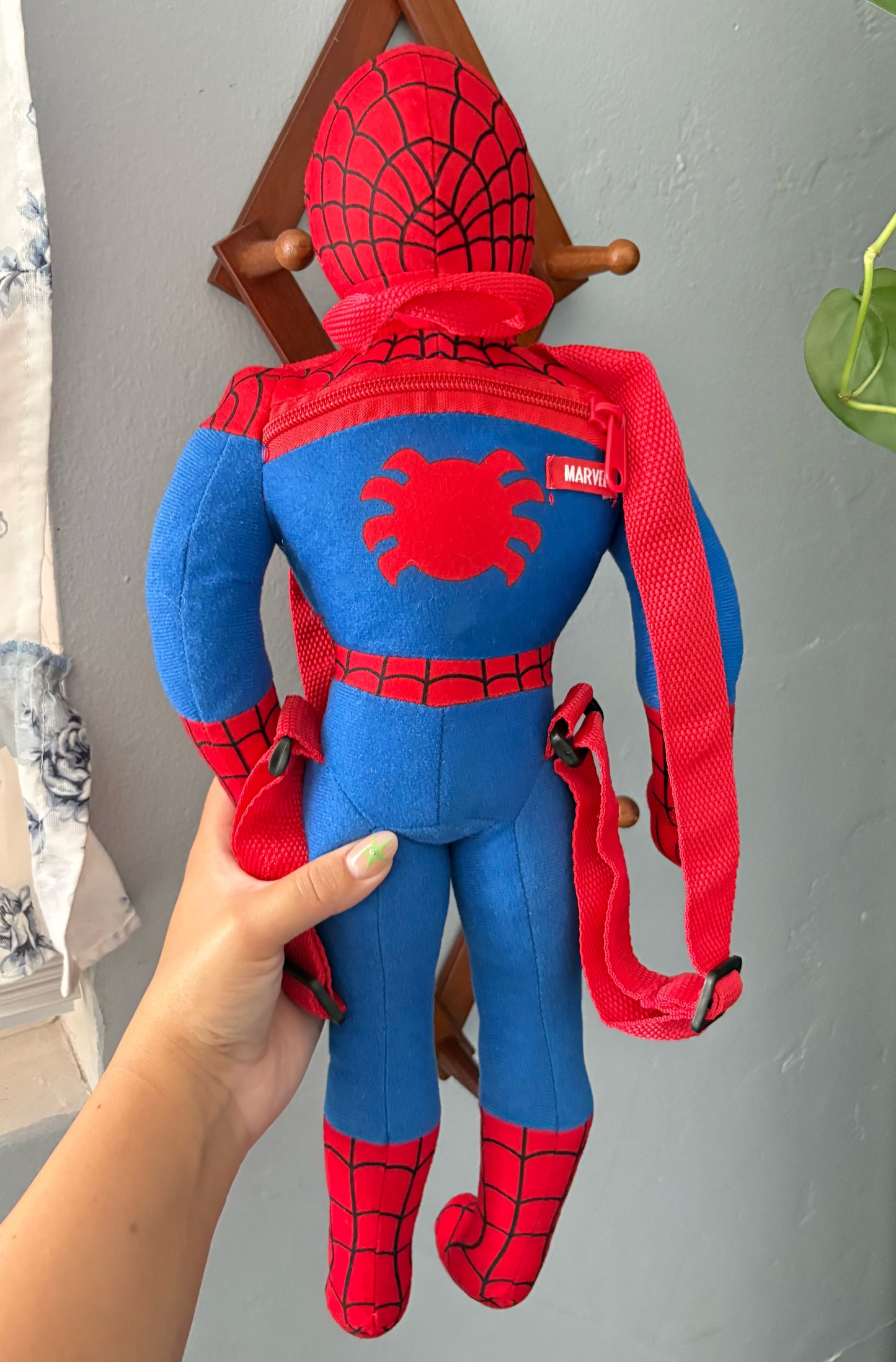 spiderman plush backpack