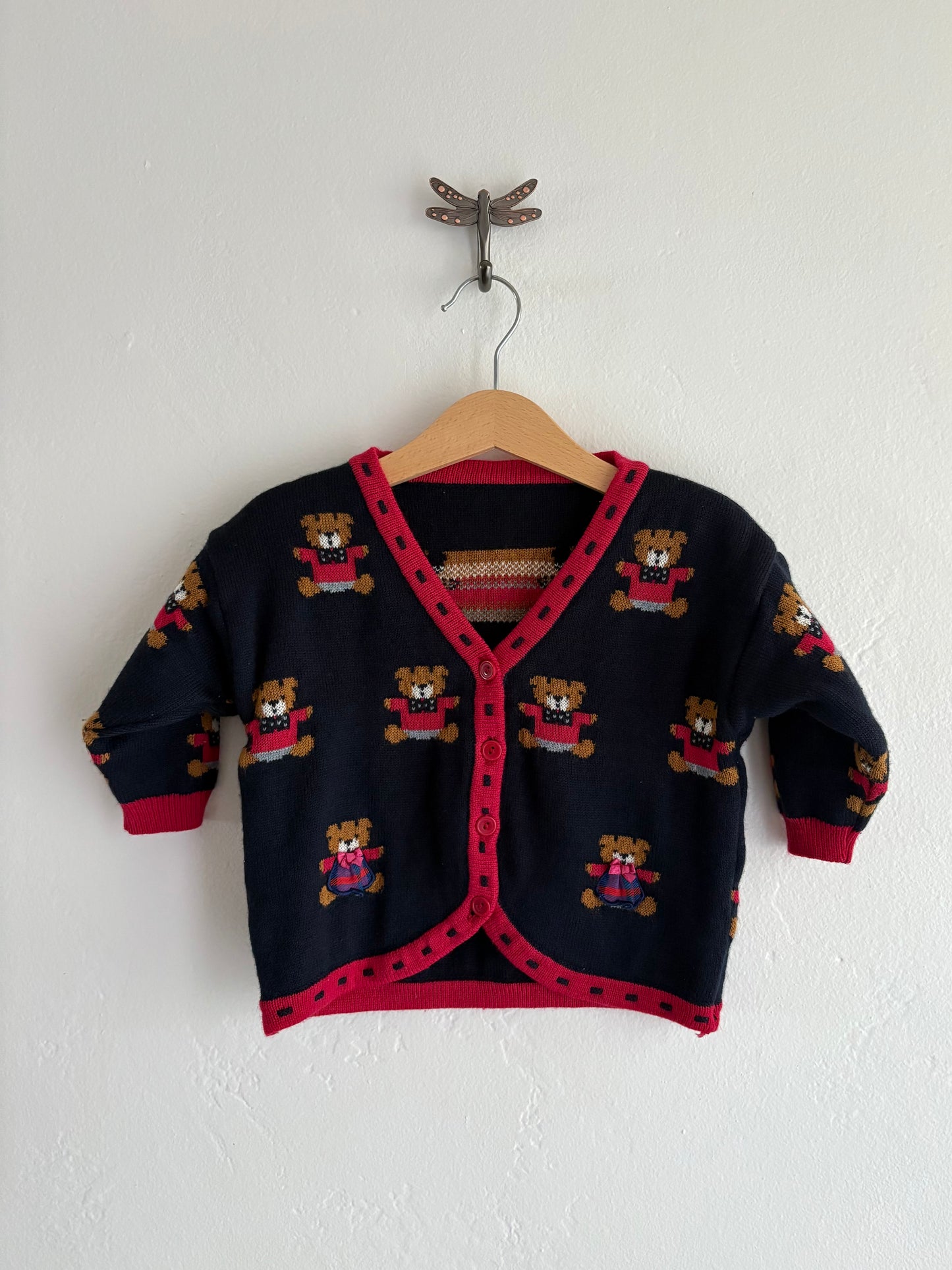 bear sweater (12M)