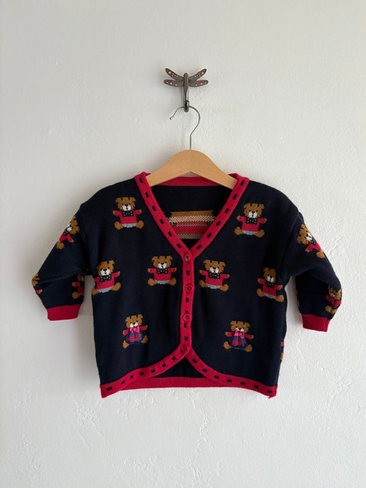 bear sweater (12M)