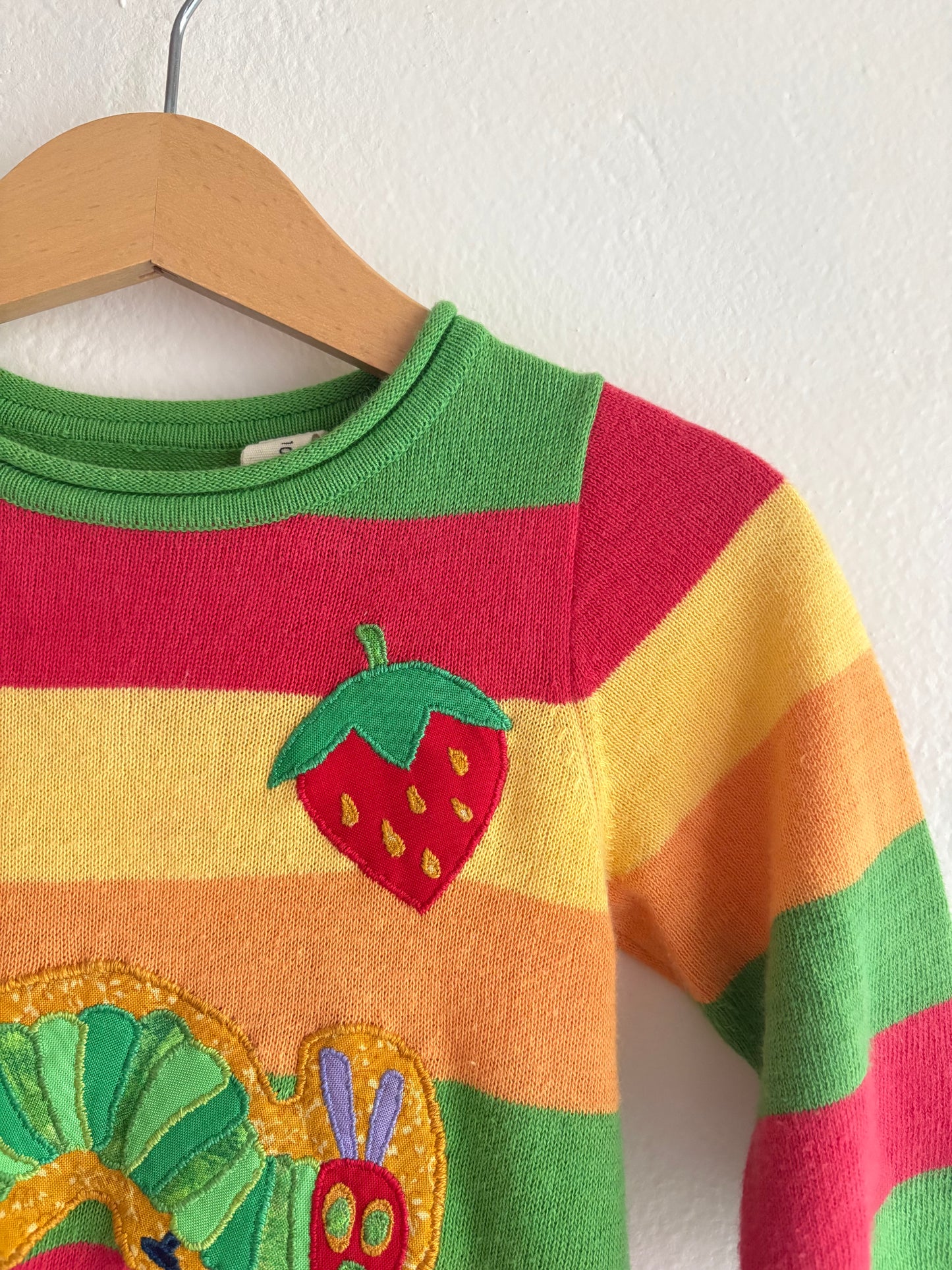 hungry caterpillar dress/blouse(upcycle, please read!)