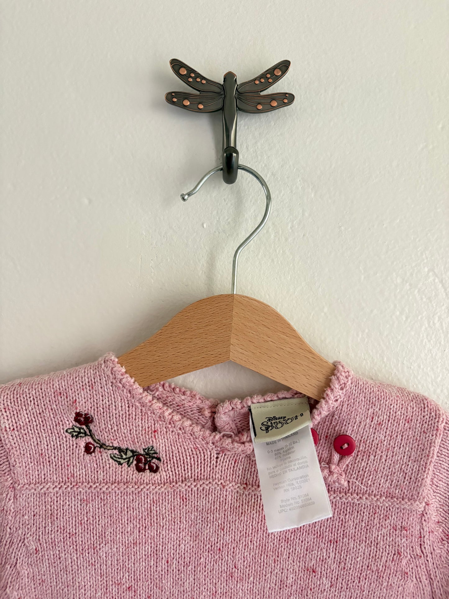 vintage classic pooh dress (0/3M)