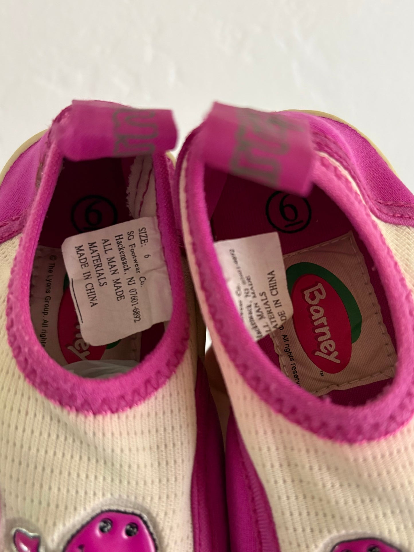 vintage barney water shoes (6)