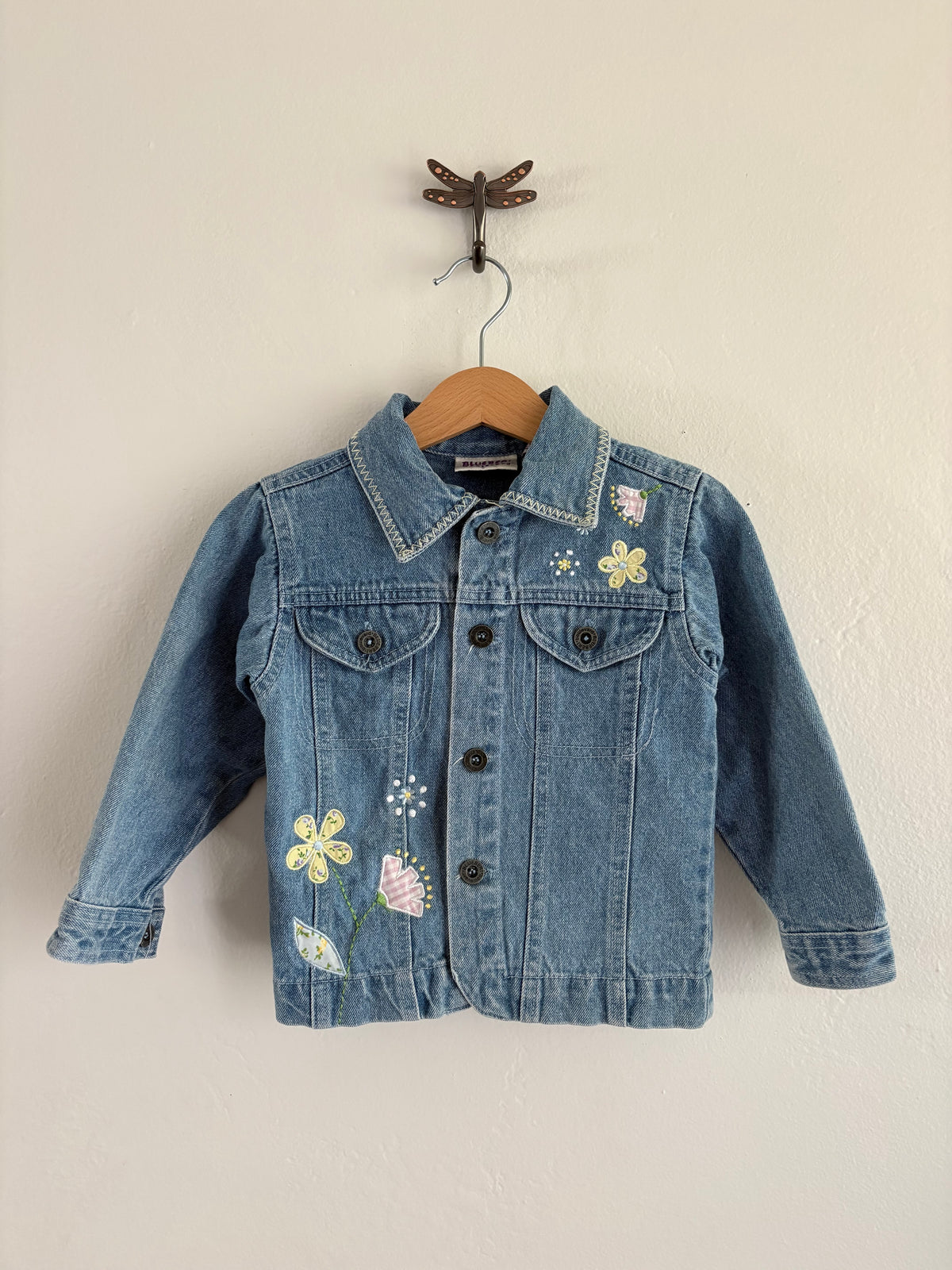 vintage y2k denim jacket (2T)