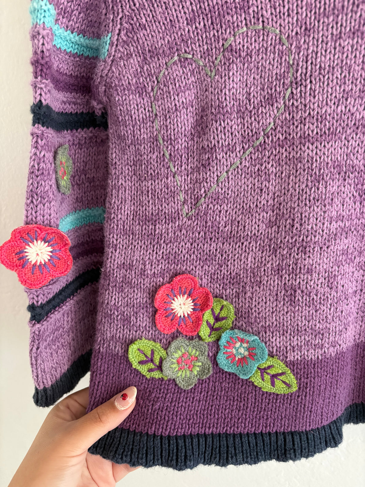 vintage knit sweater (3T)