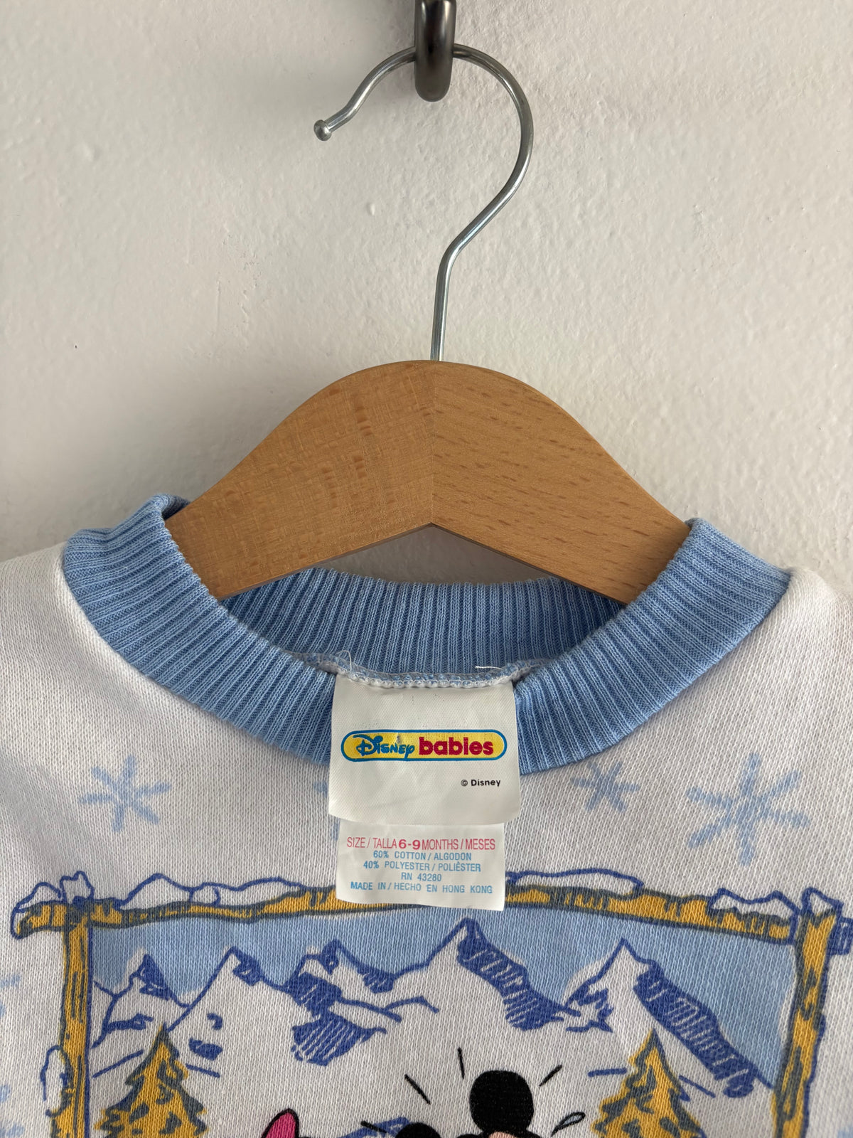 vintage baby mickey sweater (6/9M)