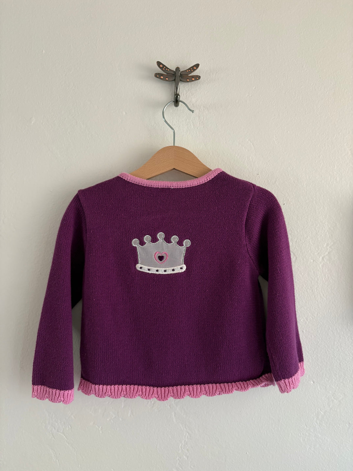 princess sweater (2T)