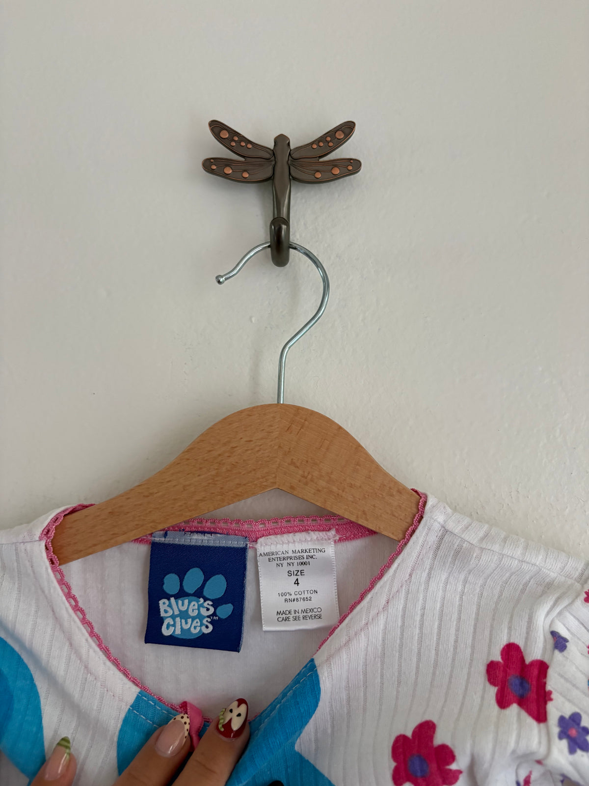 90's blues clues pj's (2/3T)