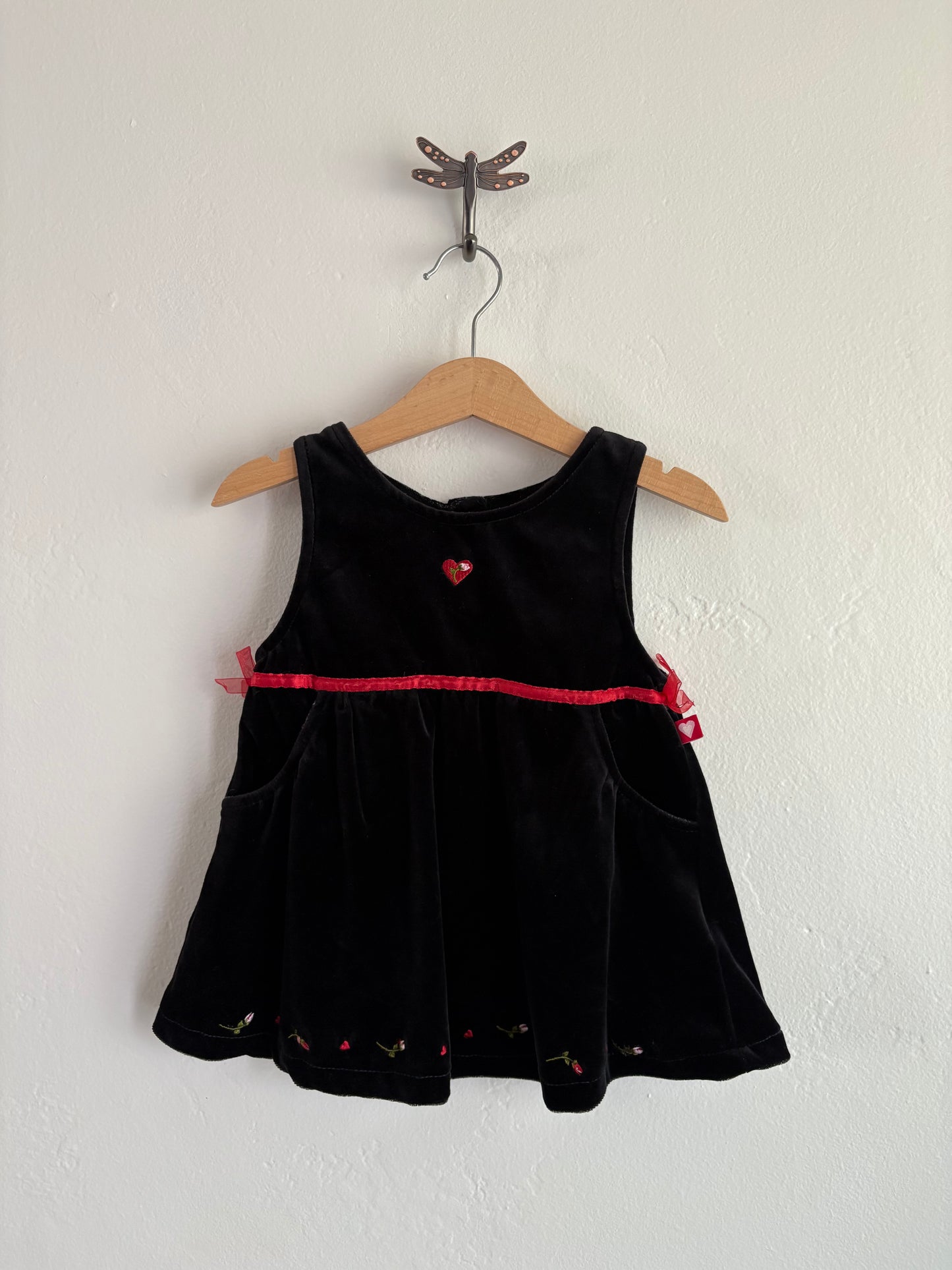 vintage velour McKids set (18M)