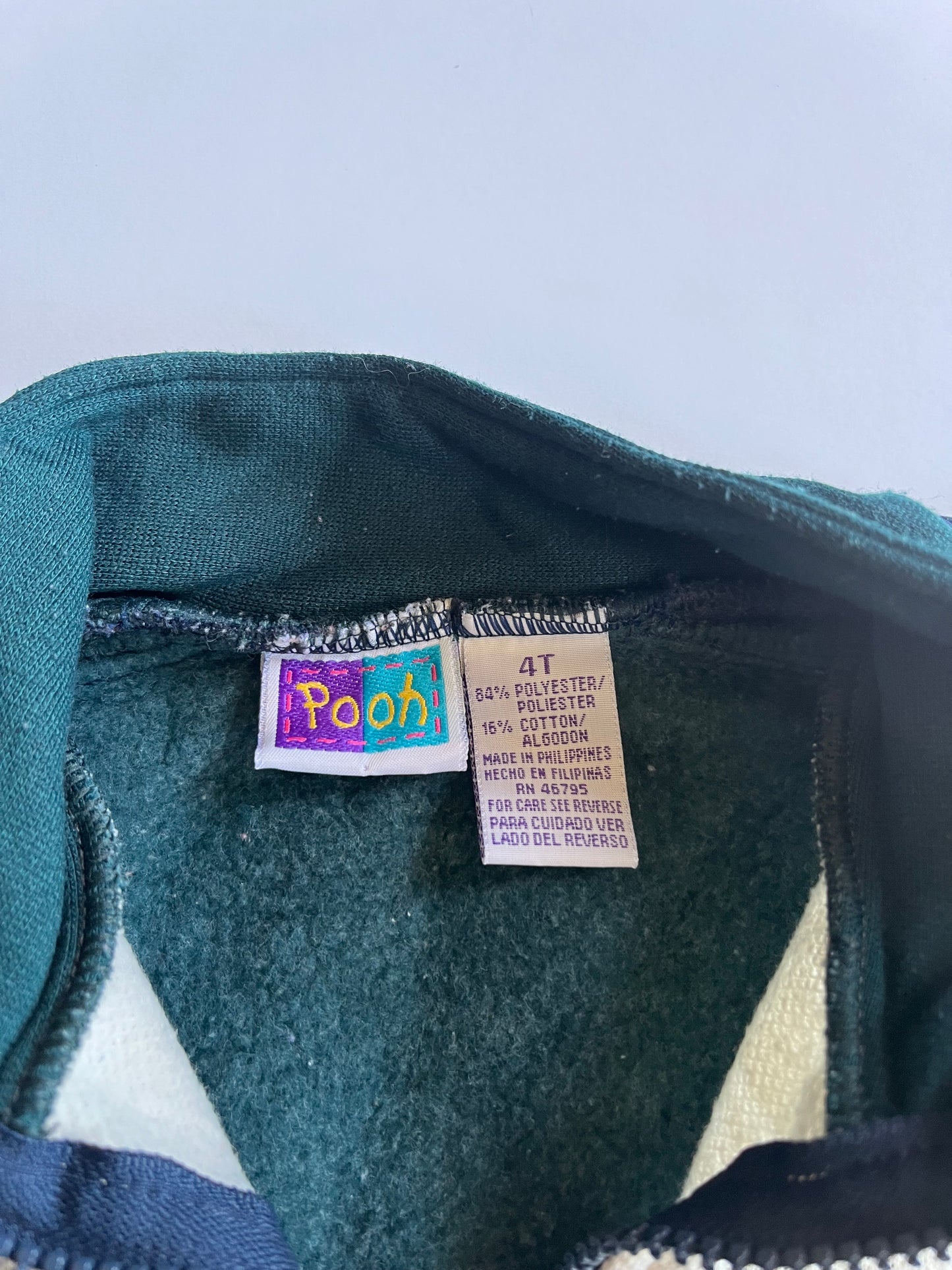 90's Pooh quarter zip