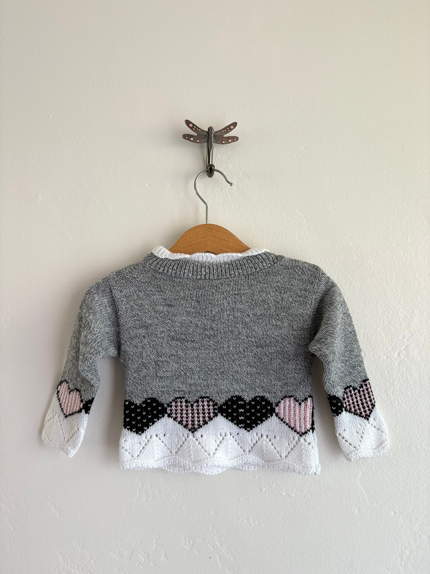 vintage mickey and minnie knit (6/12M)