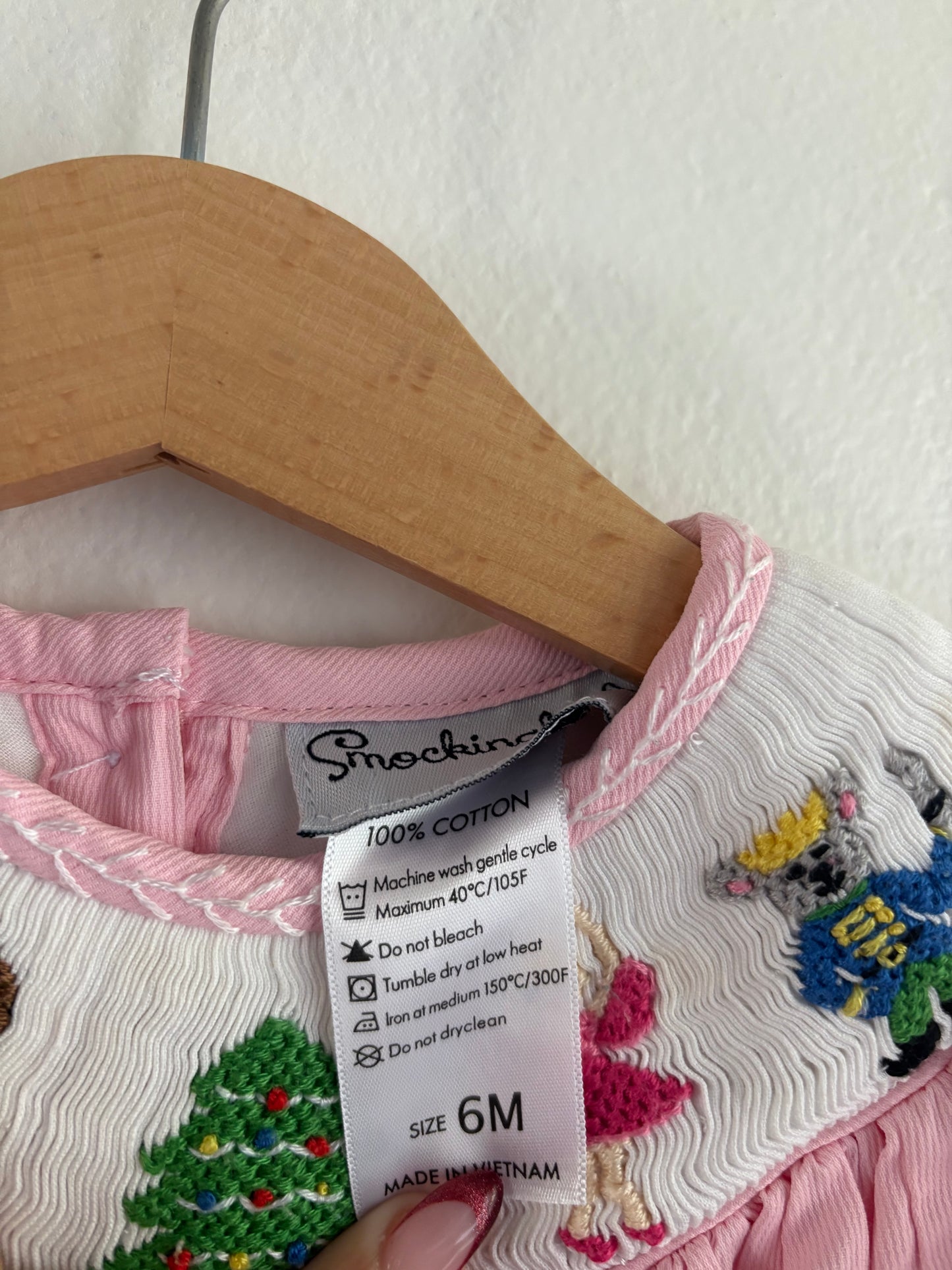 nutcracker romper (6M)