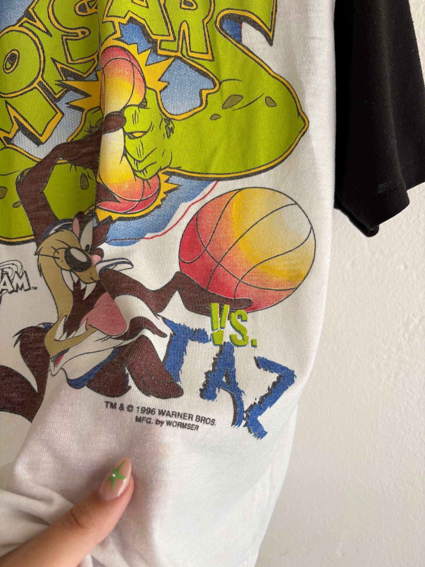 vintage 90's space jam tee (6/8)