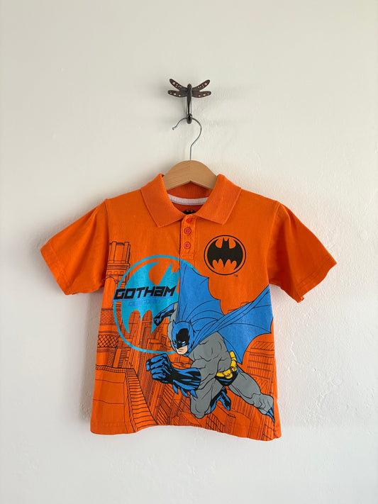 y2k batman button up (4T)