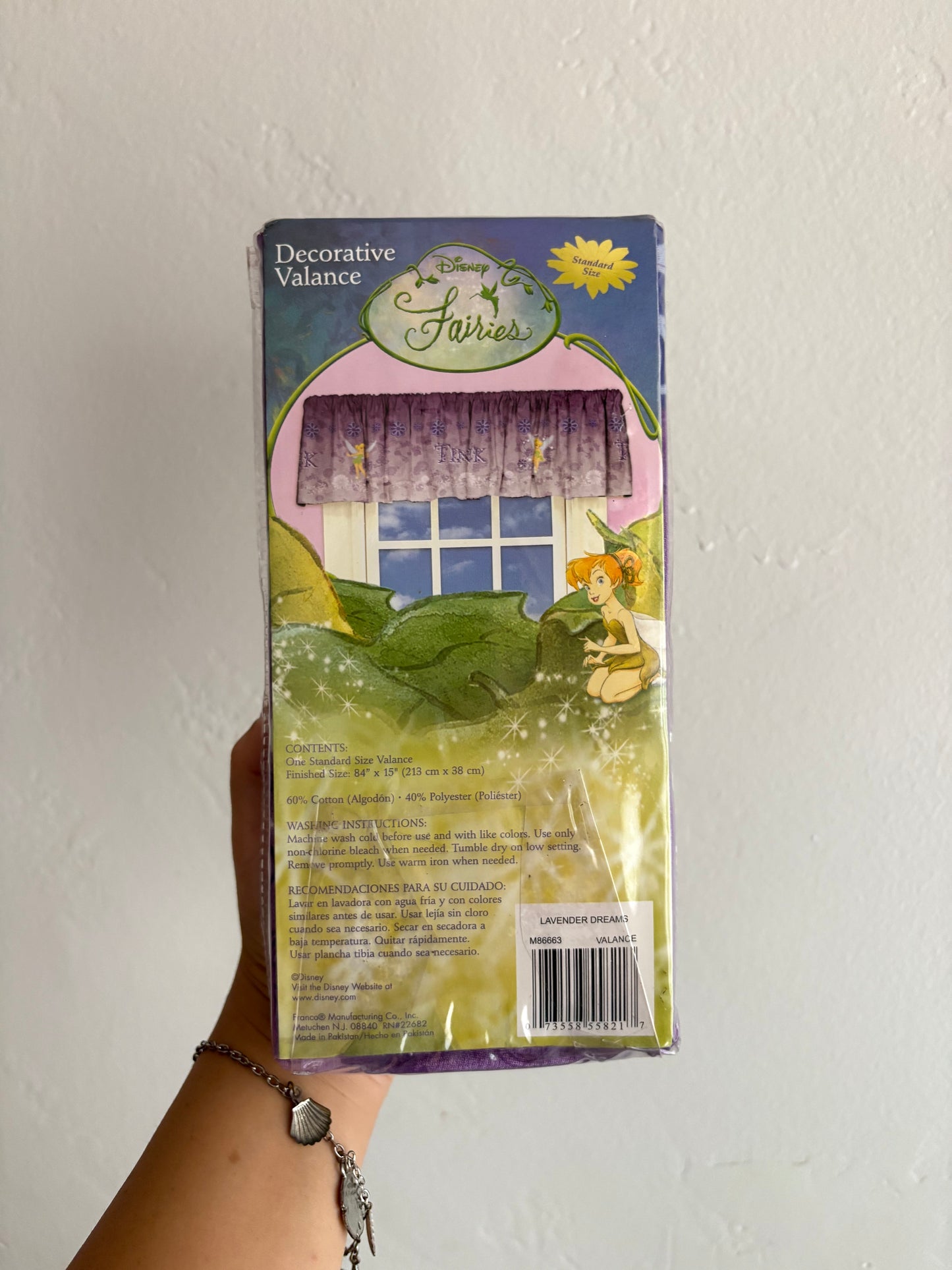 vintage tinkerbell valance