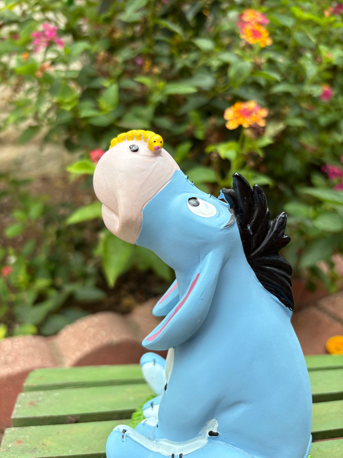 vintage eeyore garden statue