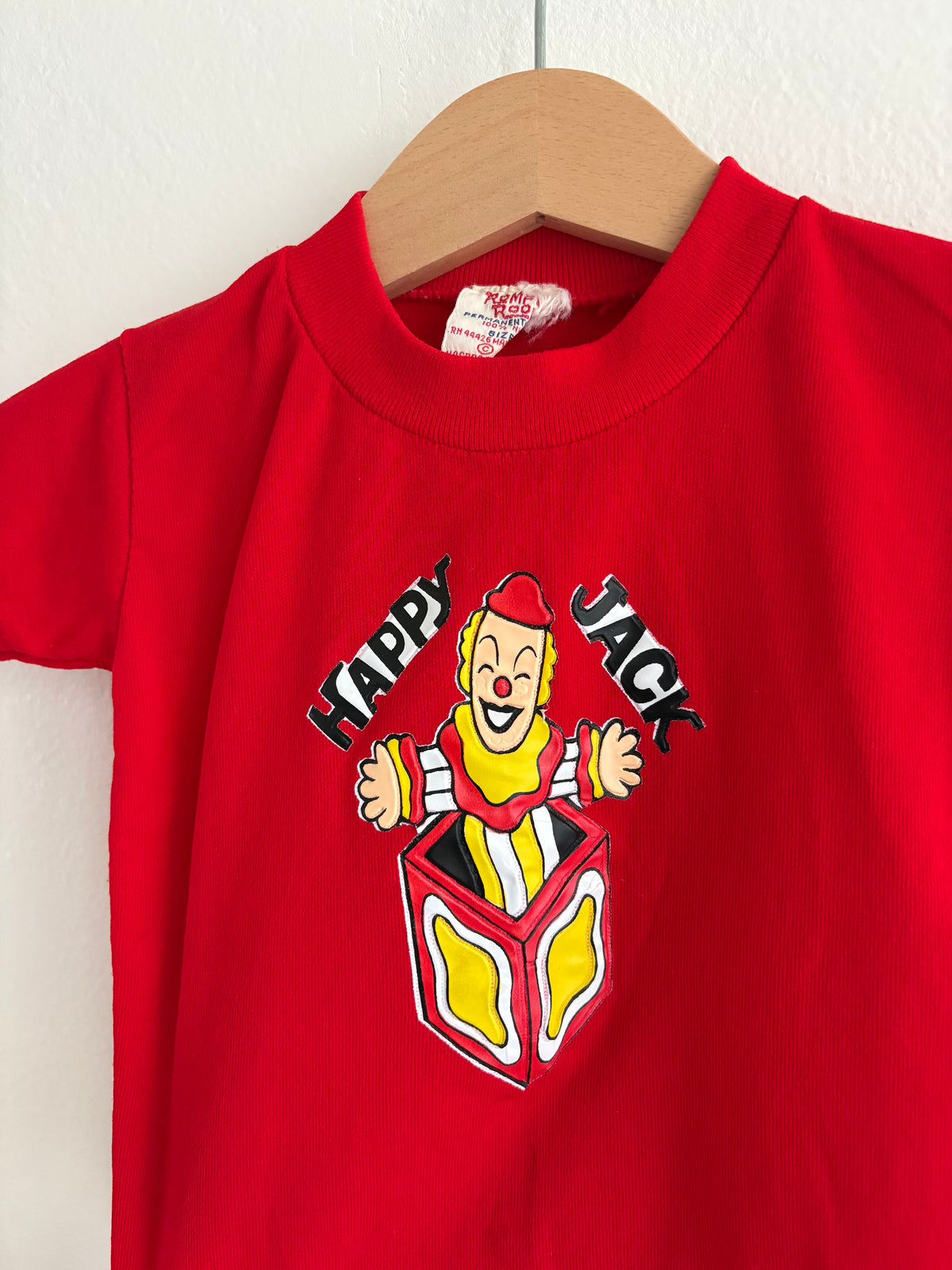 70's romper room 'happy jack' tee (12/18M)