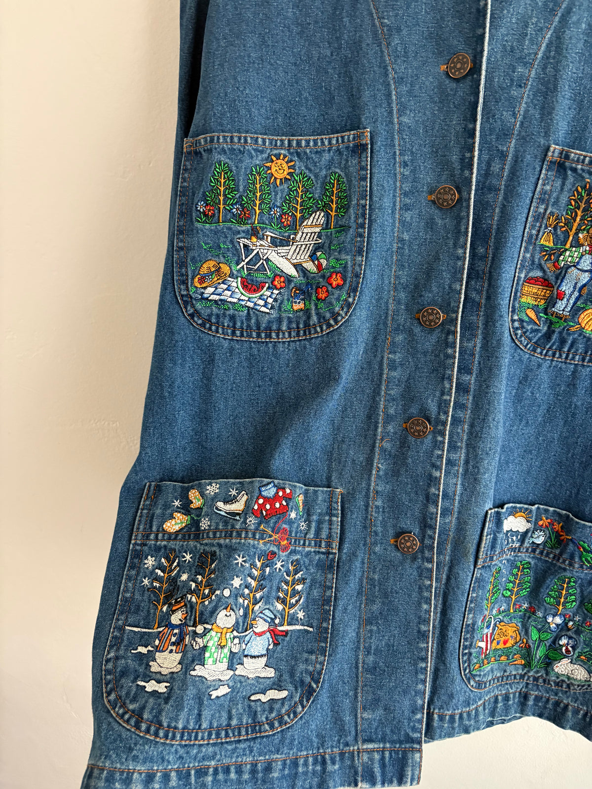 vintage rare 4 seasons chore jacket (adult S-M)