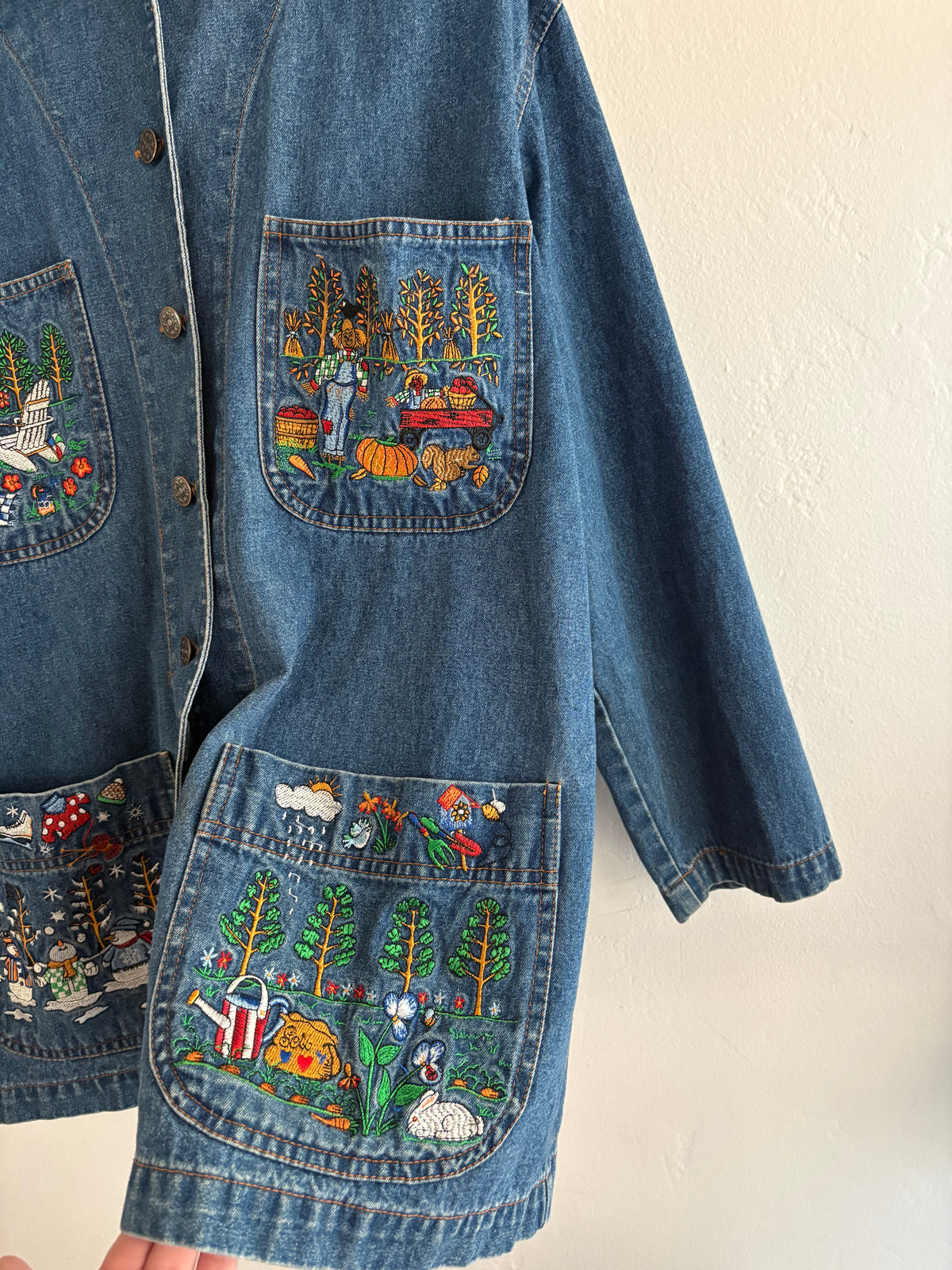 vintage rare 4 seasons chore jacket (adult S-M)