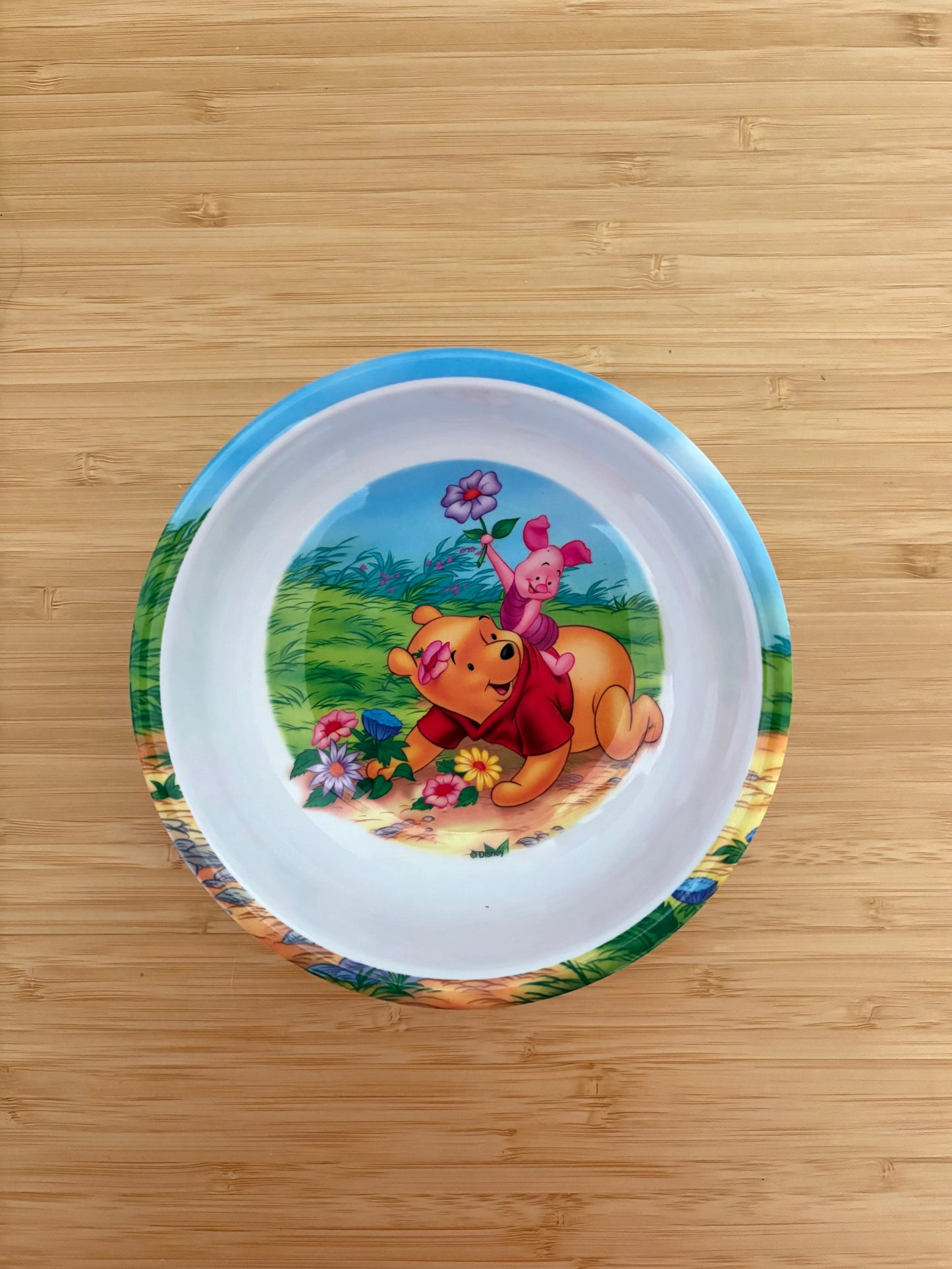 vintage y2k pooh bowl