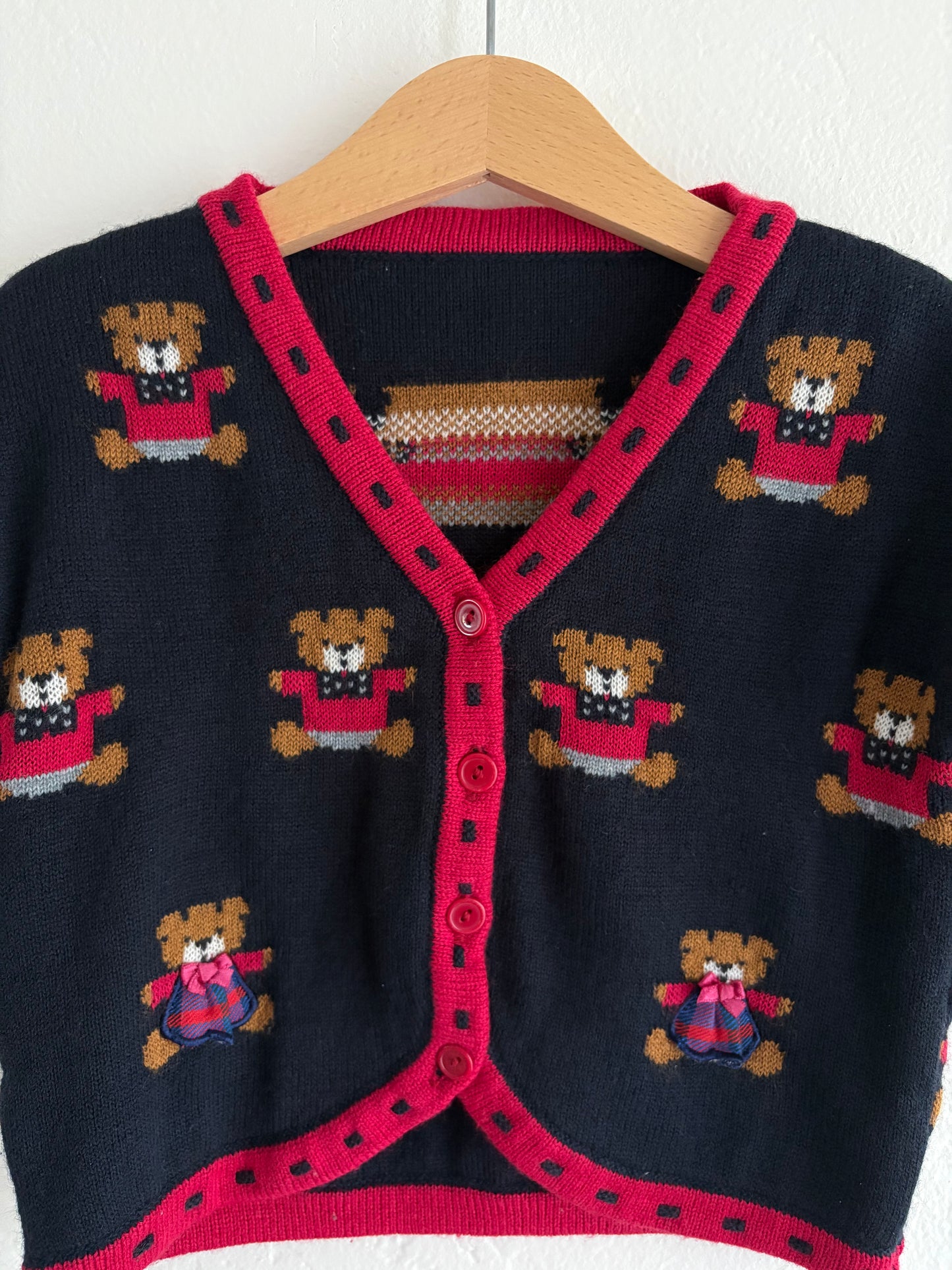bear sweater (12M)