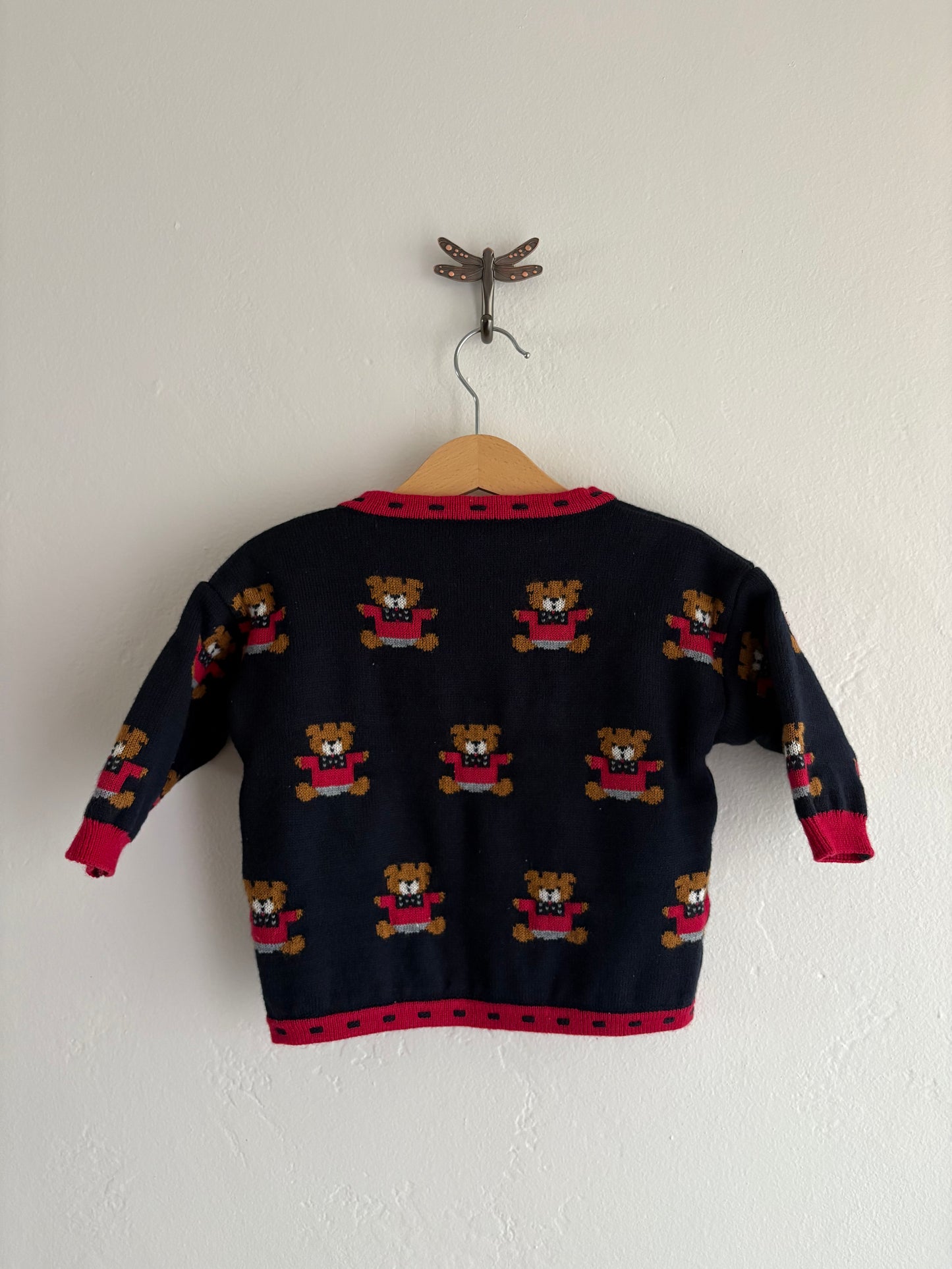 bear sweater (12M)