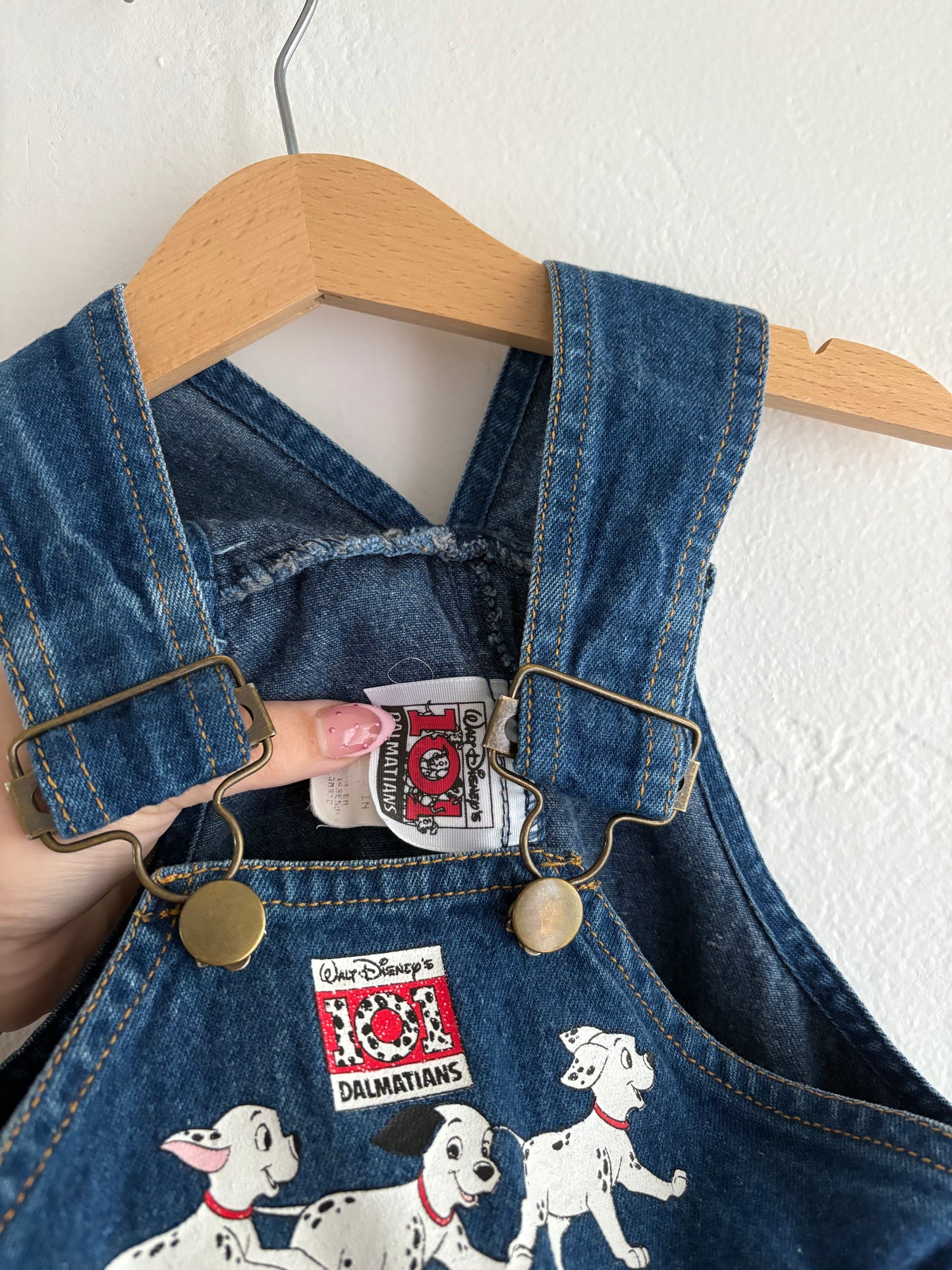 vintage 101 Dalmatian overalls (12/18M)