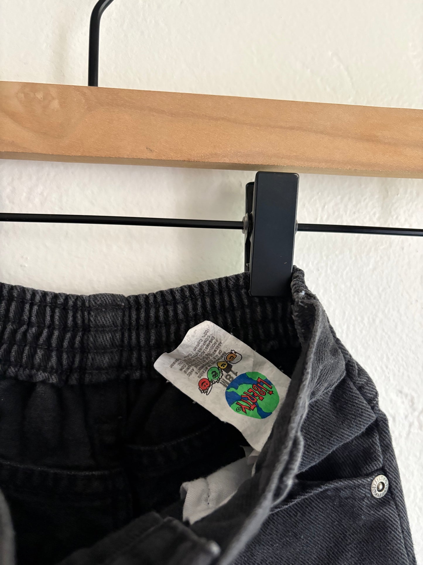 vintage 'garden pals' liberty jeans (18M) *handmade upcycle, please read!*