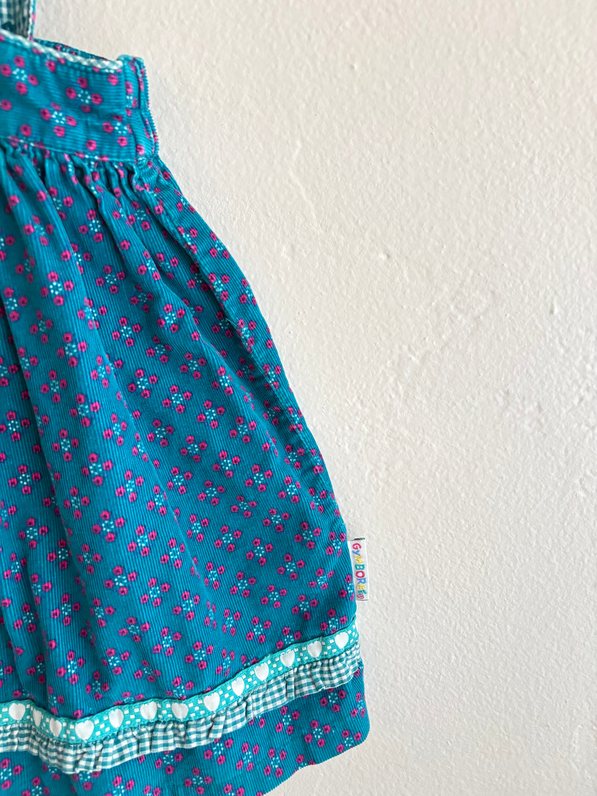 vintage rainbow tag gymboree dress (large 5Y)