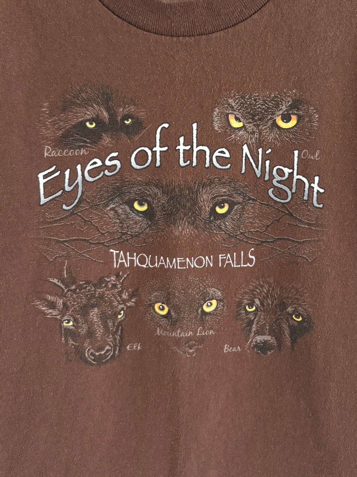 vintage 'eyes of the night' tee (5/6)