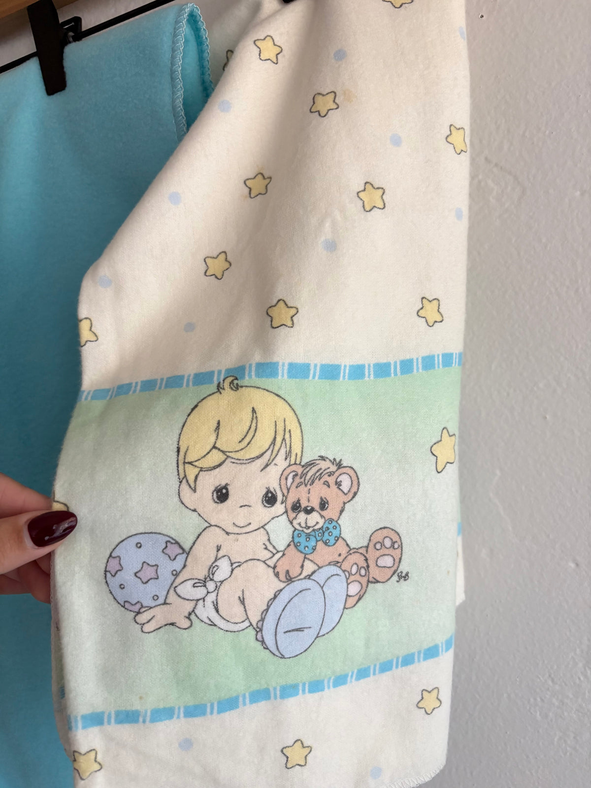 vintage 2000's precious moments nursery set