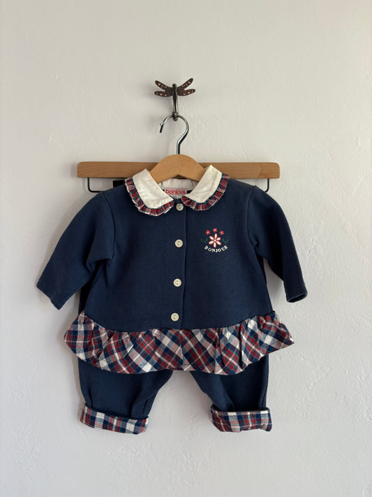 vintage bonjour set (12M)