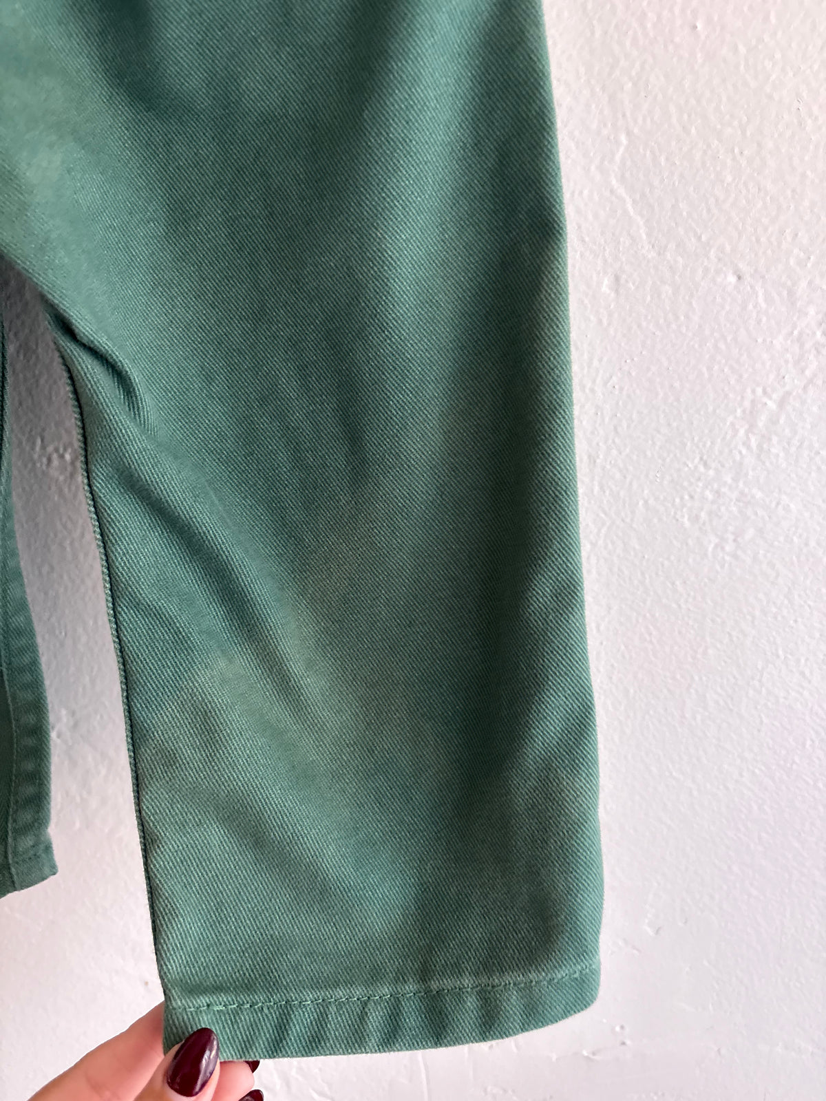 vintage forrest green levi's (3T)