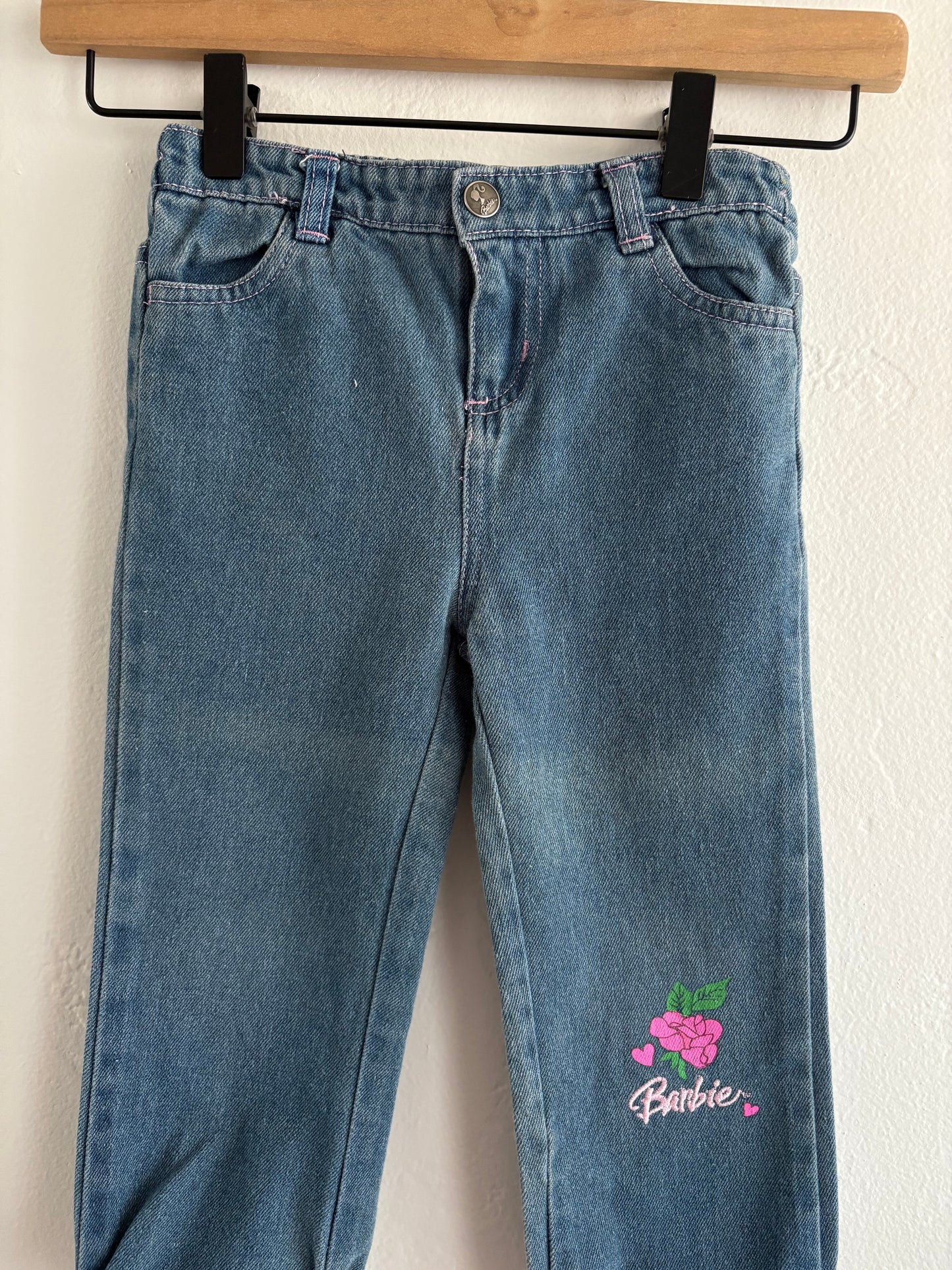 vintage y2k barbie jeans (4T)