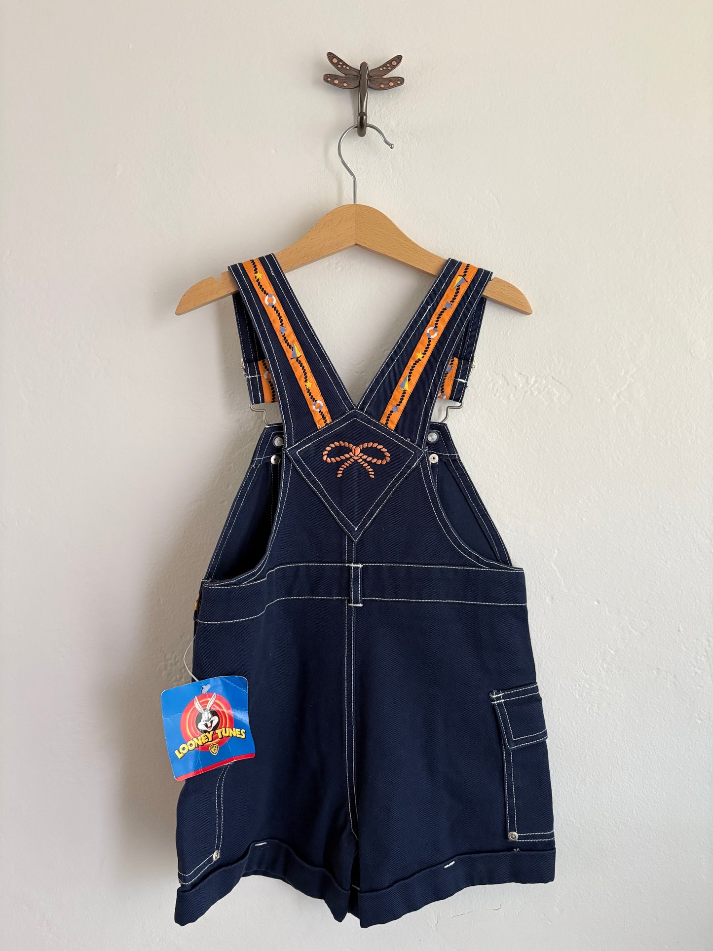 vintage sailor tweety shortalls (4/6)