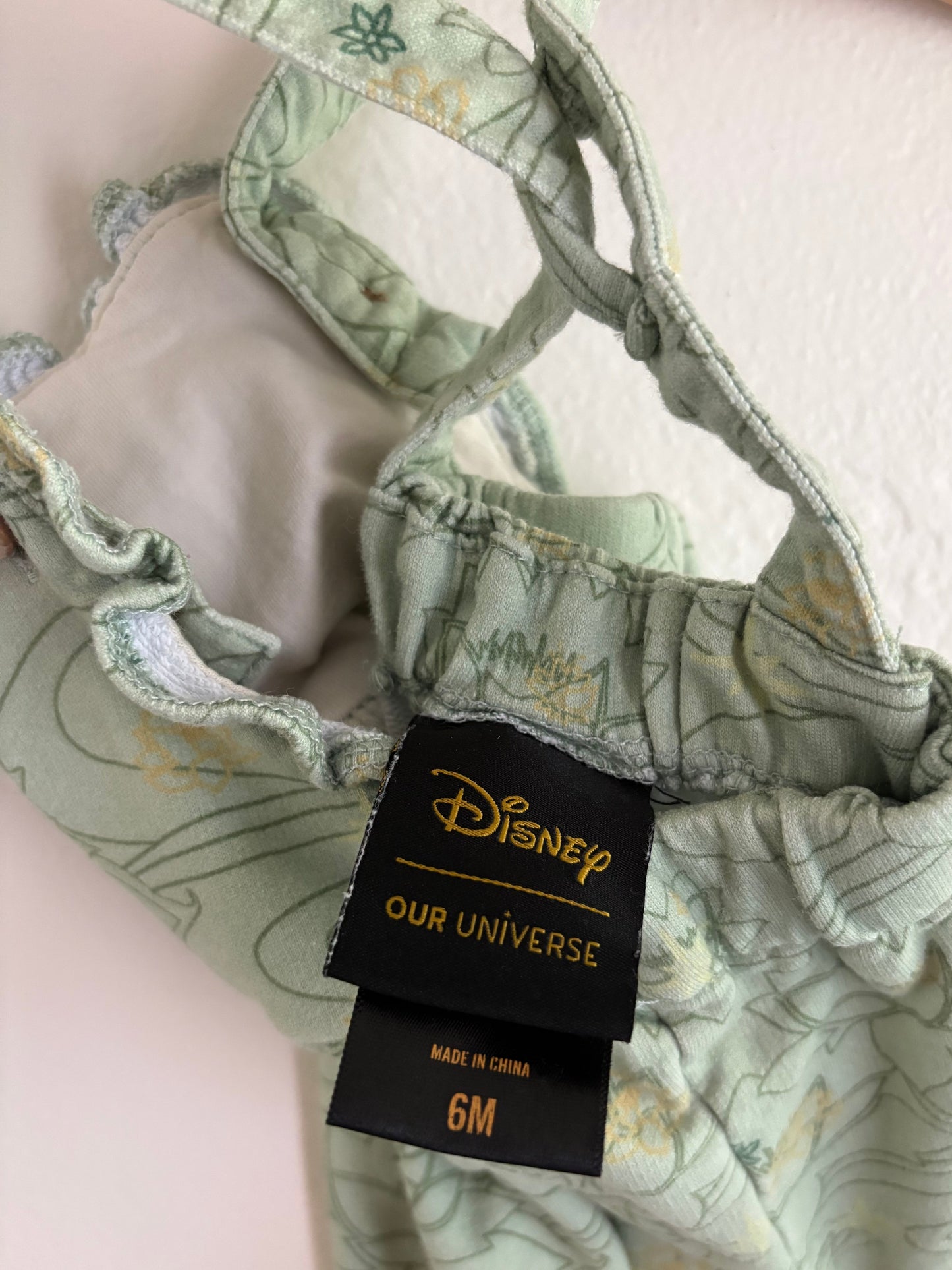 boxlunch princess tiana romper (6M)