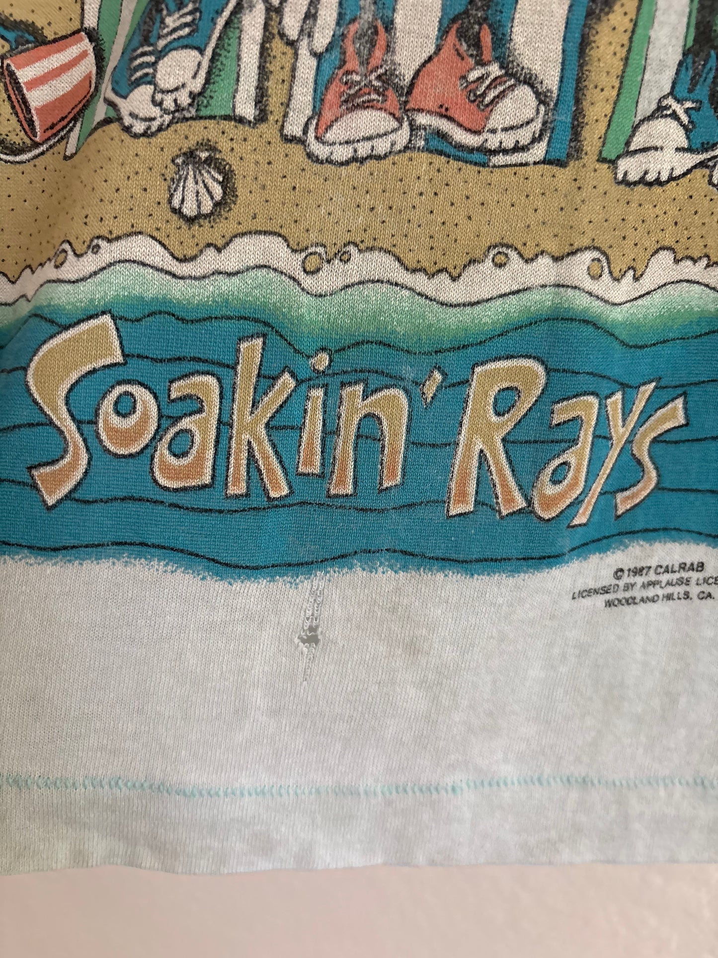 vintage california raisins tee *play* (3/4T)