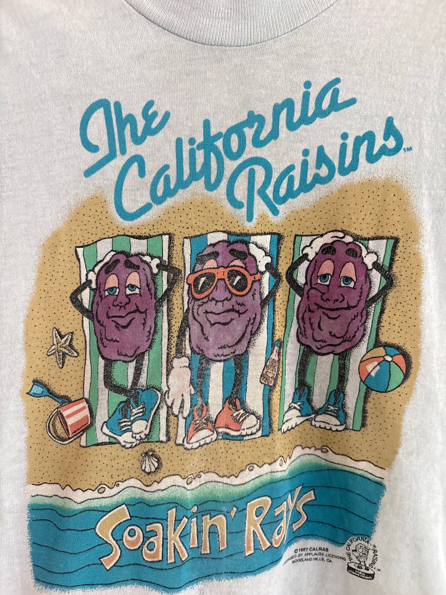 vintage california raisins tee *play* (3/4T)