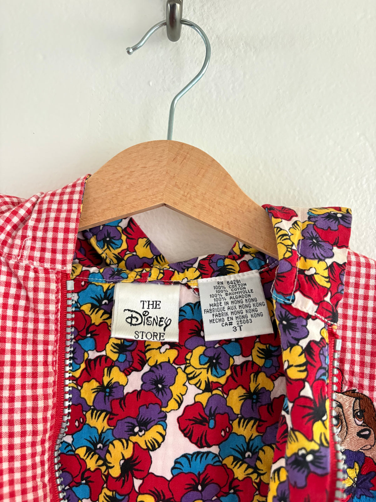 90's lady and the tramp jacket (3T) *please read*