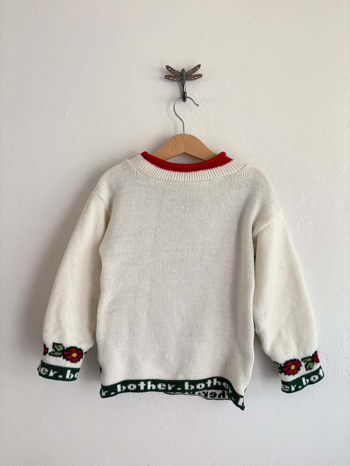 90's pooh knitted sweater (5/6)
