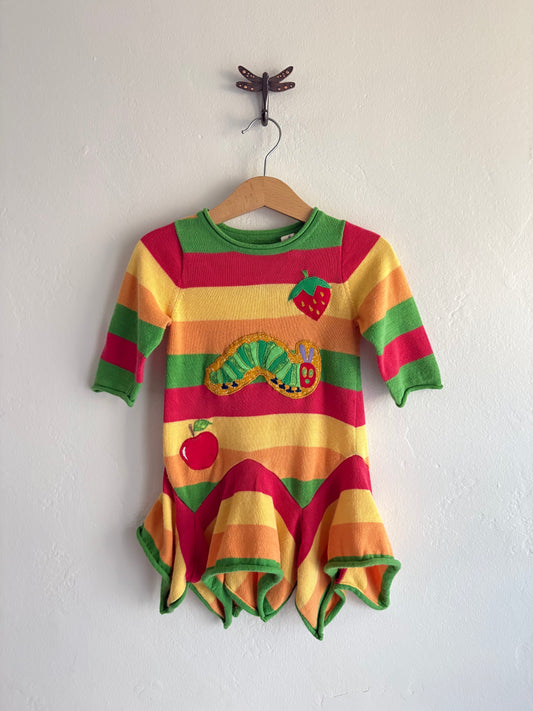 hungry caterpillar dress/blouse(upcycle, please read!)
